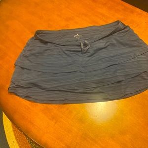 Athleta Blue Stripe Skort